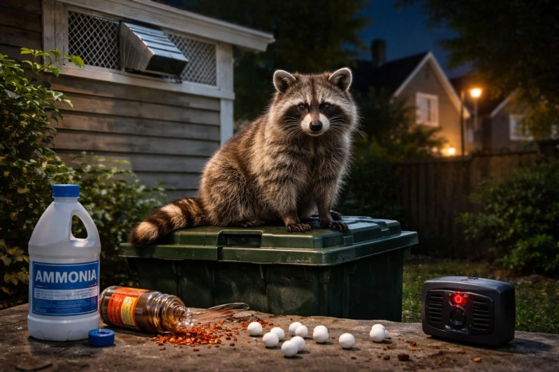 Why Home Remedies Don’t Stop Raccoons in Urban Neighborhoods