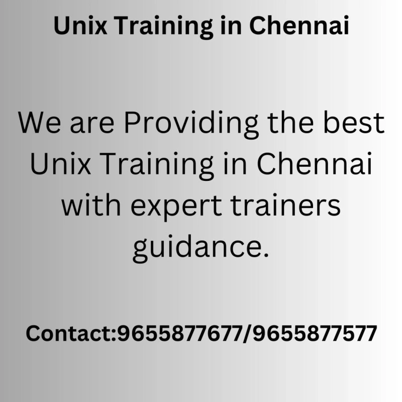 Unix Training in Chennai