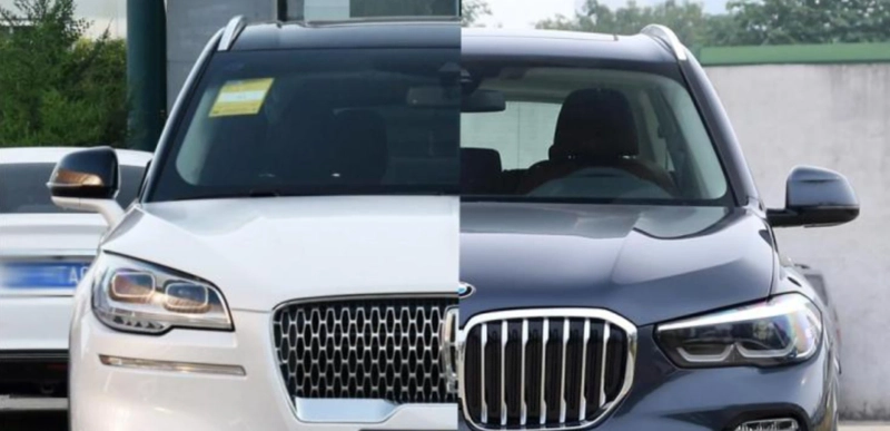 Interpretation of different styles of luxury, static comparison of pilots X5