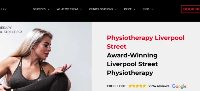 Leading With Gold Standard in Pain Relief: One Body LDN – Liverpool Street