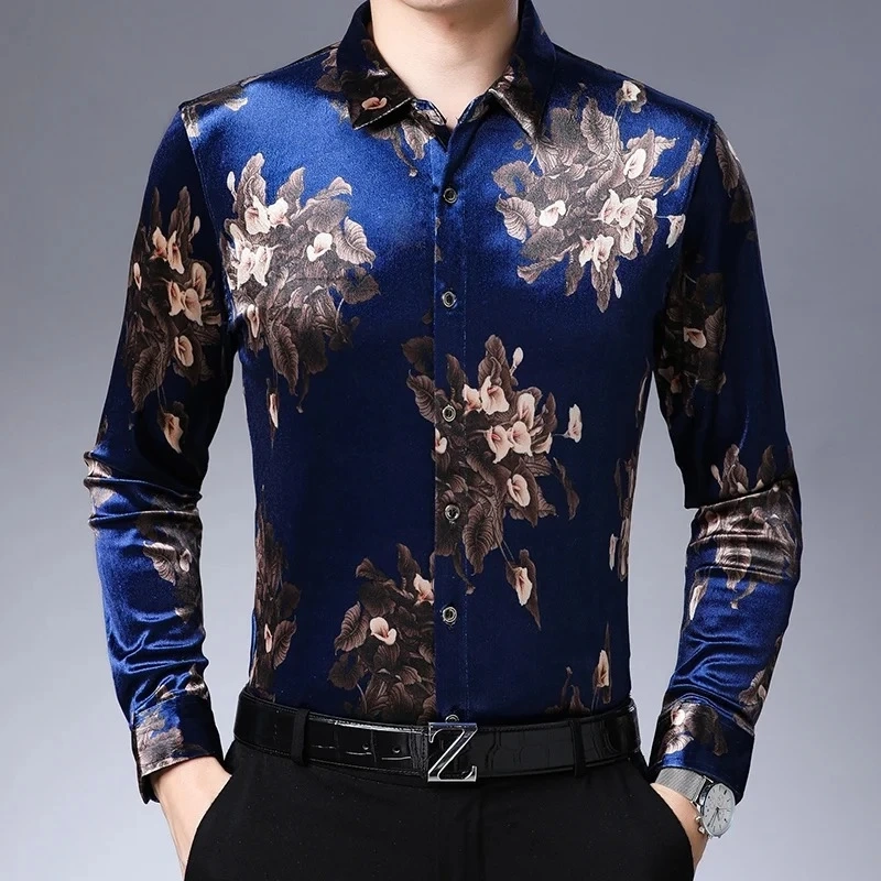 The Floral shirt: Style and class on a shirt that has an elegant floral design