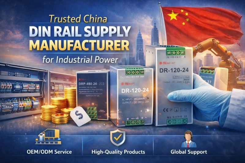 Trusted China Din Rail Supply Manufacturer for Industrial Power