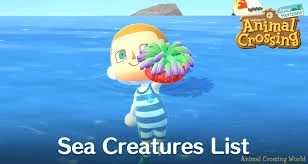 Animal Crossing: New Horizons – New Sea Creatures for September Month