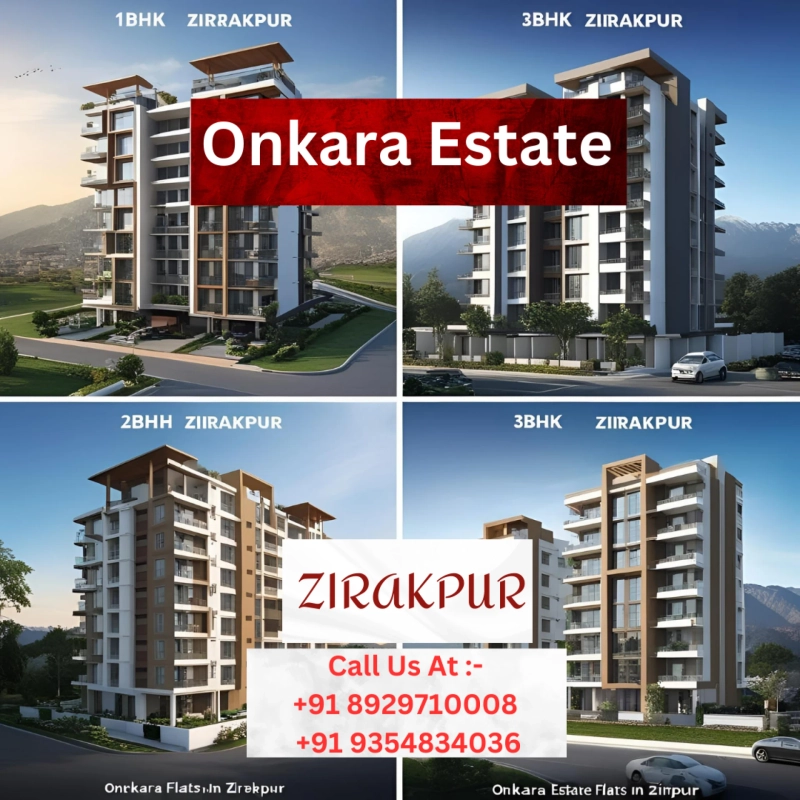 1BHK, 2BHK, and 3BHK Flats — Your Dream Home Awaits | Onkara Estate