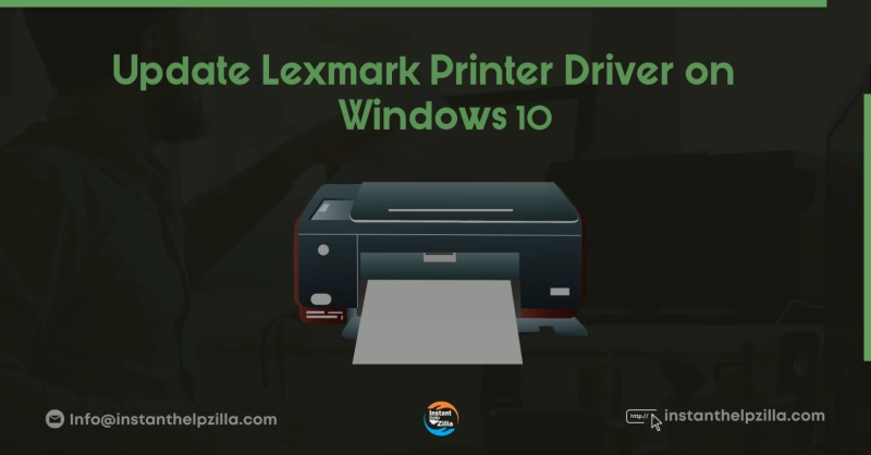 How Can I Update Lexmark Printer Driver on windows 10