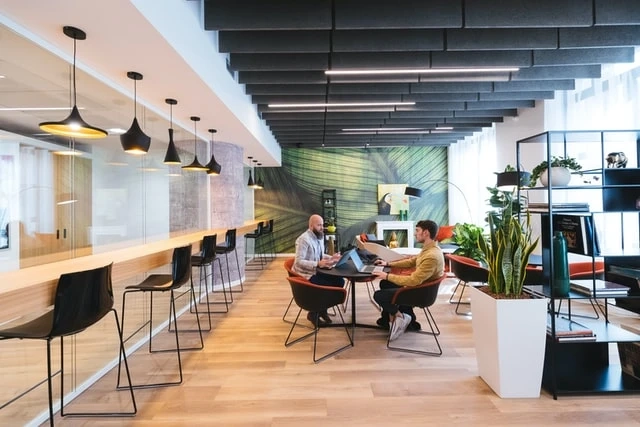 Is it possible to describe a co-working space in a few words?