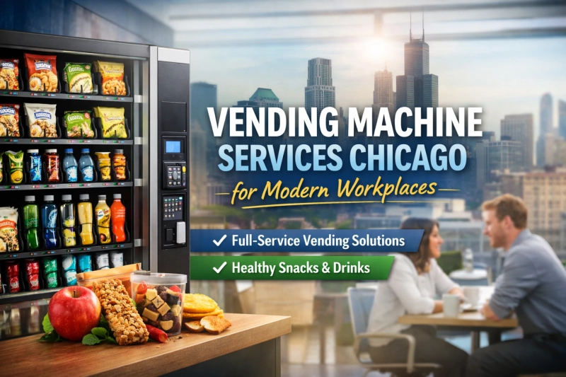 Vending Machine Services Chicago for Modern Workplaces