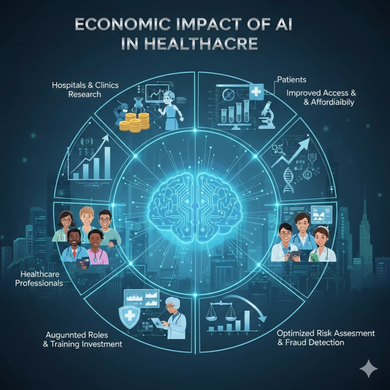 Economic Impact of AI on Different Stakeholders in Healthcare