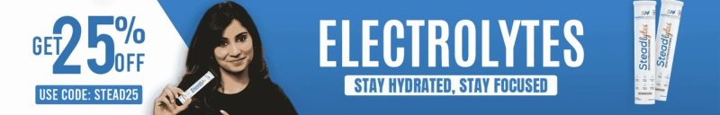 Premium Electrolyte Tablets @Steadfast Nutrition