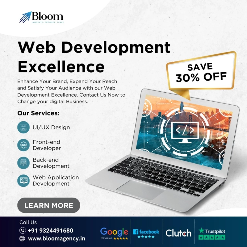 Bloom Agency: A Forward-Thinking Web Development Company Crafting Digital Excellence