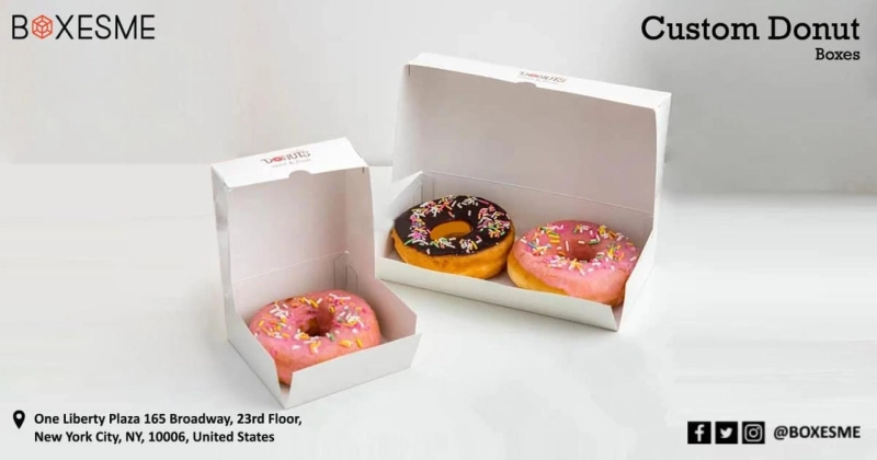 Unique Designs of Custom Donut Boxes Wholesale