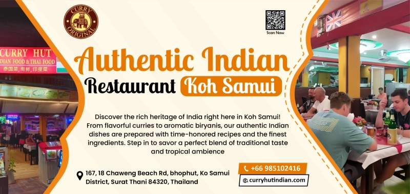 Authentic Indian Restaurant Koh Samui: Discover the Best Curry and Late-Night Indian Food in Chaweng