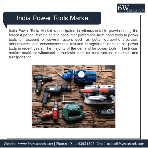 India Power Tools Market (2020-2026) | 6Wresearch