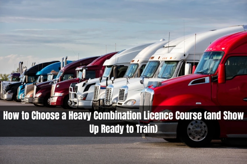 How to Choose a Heavy Combination Licence Course (and Show Up Ready to Train)