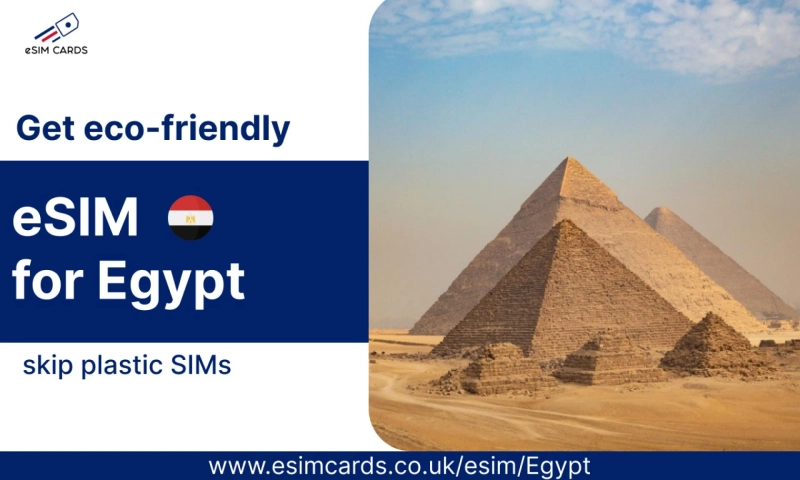Roam Free with eSIM for Egypt to Explore the Land 