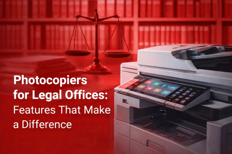 Photocopiers for Legal Offices: Features That Make a Difference