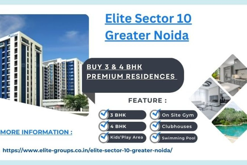 Premium Apartments At Elite Sector 10 Greater Noida