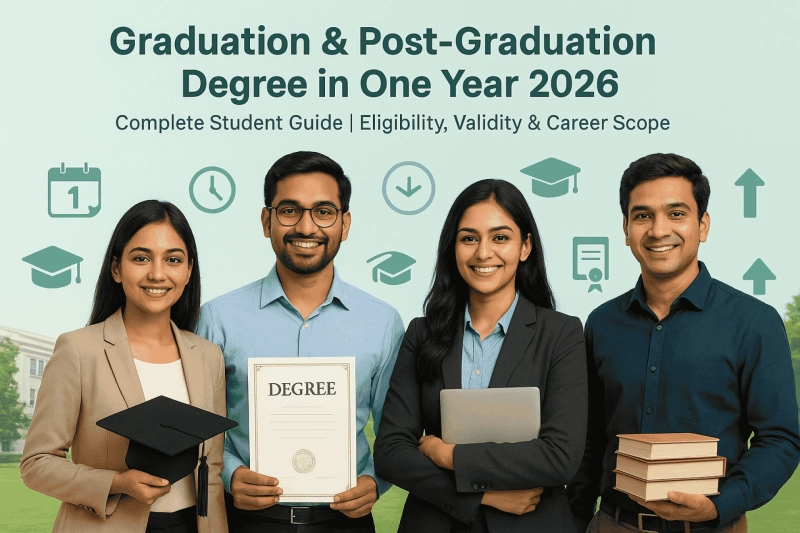 Graduation & Post-Graduation Degree in One Year 2026 – Full Student Guide