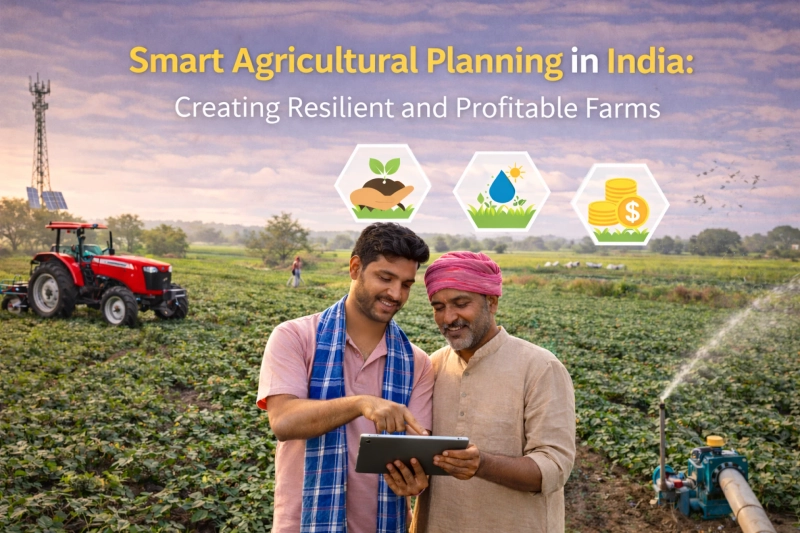 Smart Agricultural Planning in India: Creating Resilient and Profitable Farms