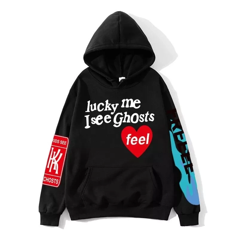 Enhance your Appearance with Kanye west Lucky me I see ghosts hoodie