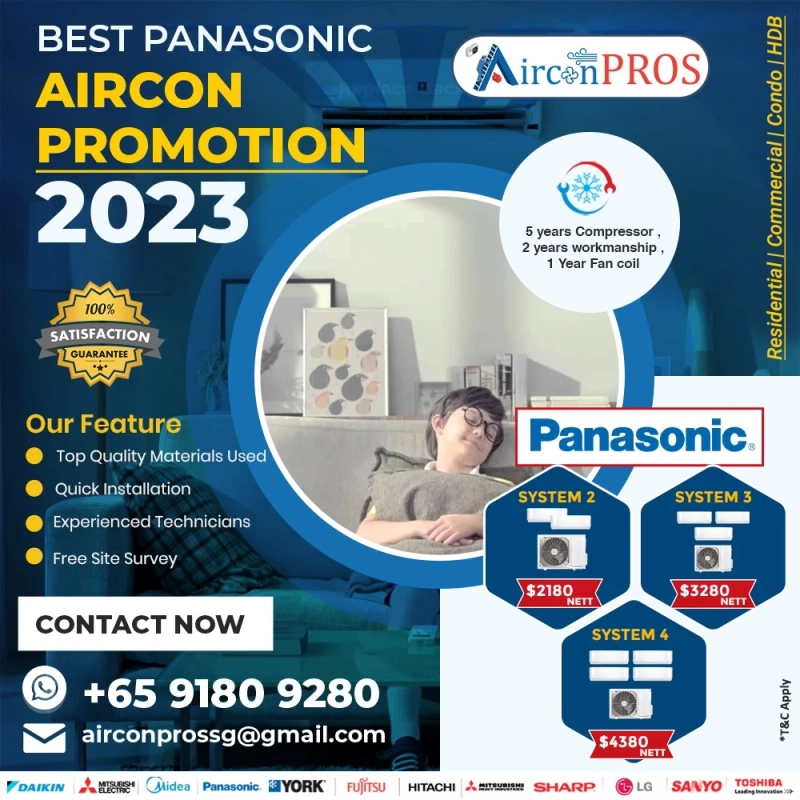 Panasonic is most adavanced aircon
