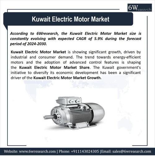 Kuwait Electric Motor Market (2024-2030) | 6wresearch