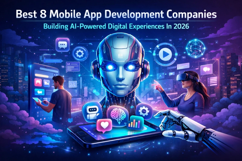 Best 8 Mobile App Development Companies Building AI-Powered Digital Experiences In 2026
