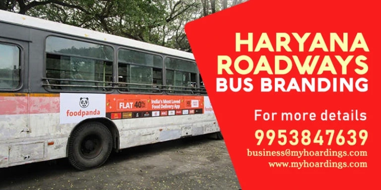 Haryana Roadways Bus Branding