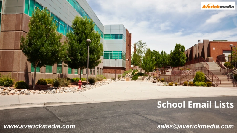 Connecting with Schools Made Easy with the School Email Lists from AverickMedia