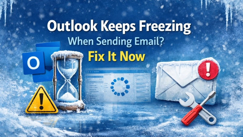 Outlook Keeps Freezing When Sending Emails? Fix It Now