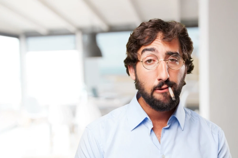 Long-Term Effects of Smoking on Skin and Teeth