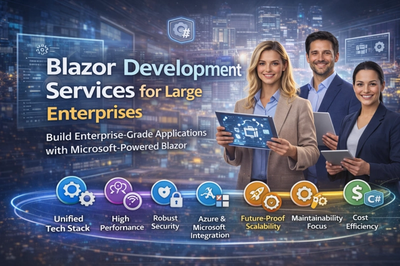 The Strategic Advantage of Blazor Development Services for Large Enterprises.