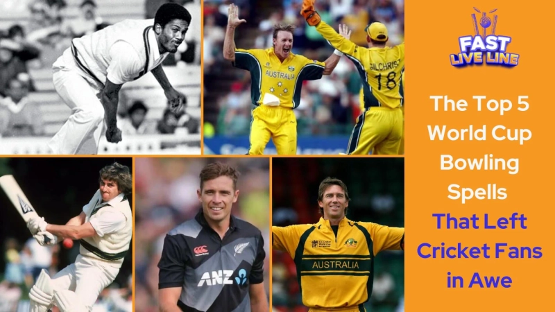 The Top 5 World Cup Bowling Spells That Left Cricket Fans in Awe
