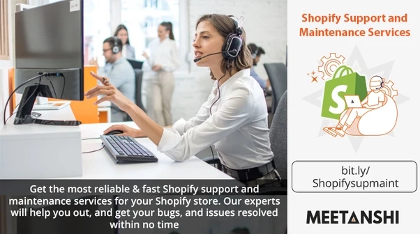 Shopify Support and Maintenance Services