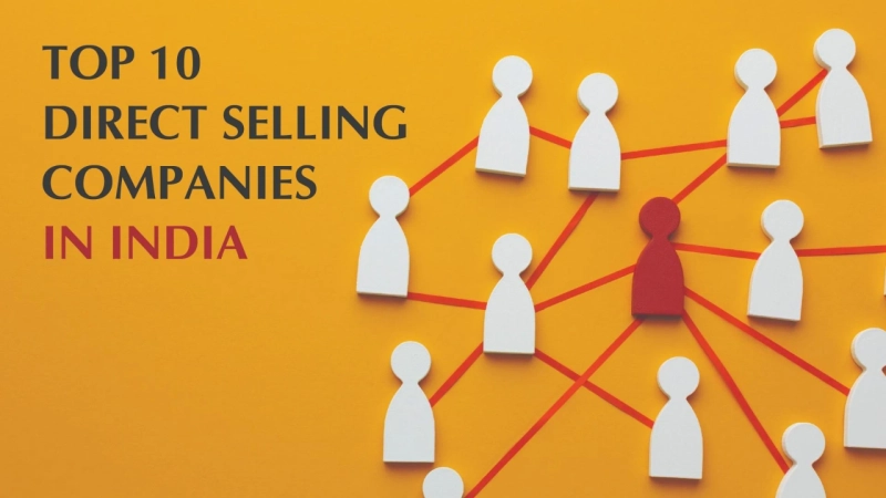 Which direct selling companies have the largest market share in India?