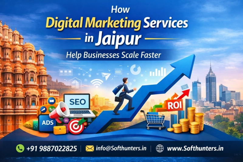 How Digital Marketing Services in Jaipur Help Businesses Scale Faster