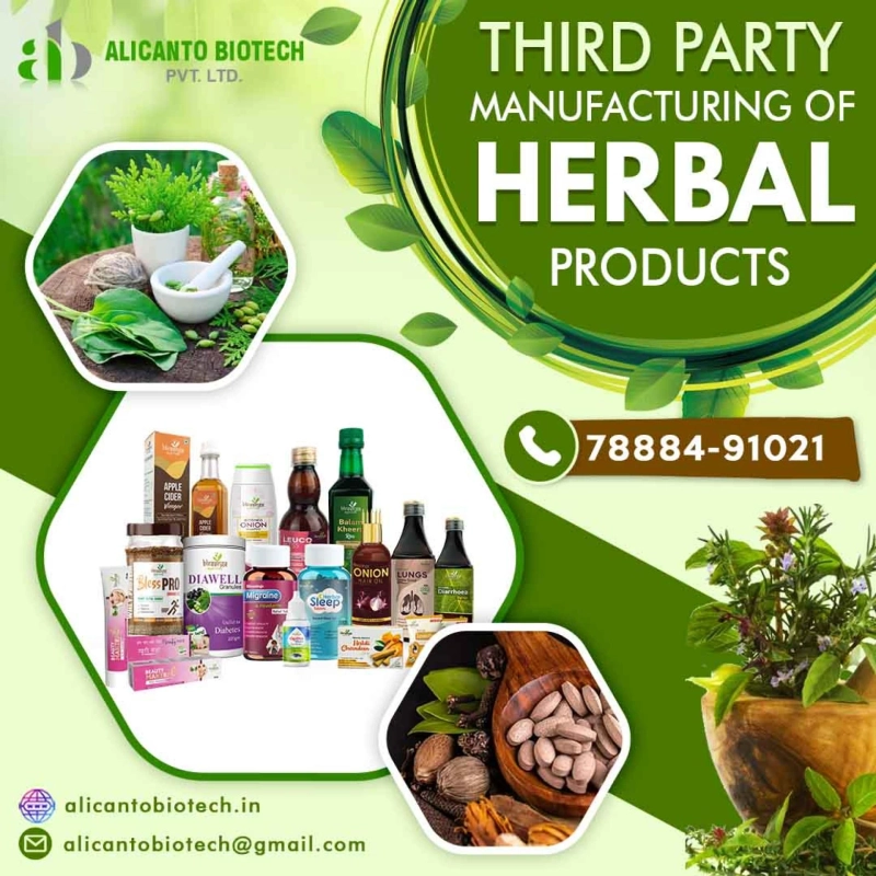 Third Party Manufacturing of Herbal Products