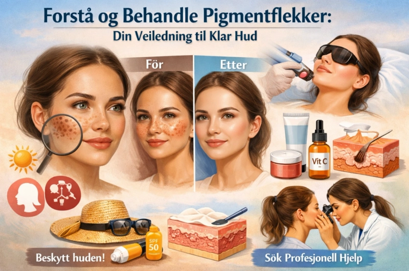 Forstå og Behandle Pigmentflekker: Din Veiledning til Klar Hud