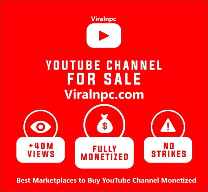 Step-by-Step Guide to Buying a YouTube Channel from Viralnpc