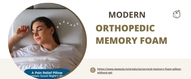 The Benefits of Using an Orthopedic Memory Foam Cervical Contour Pillow