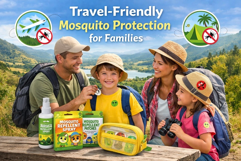Travel-Friendly Mosquito Protection for Families