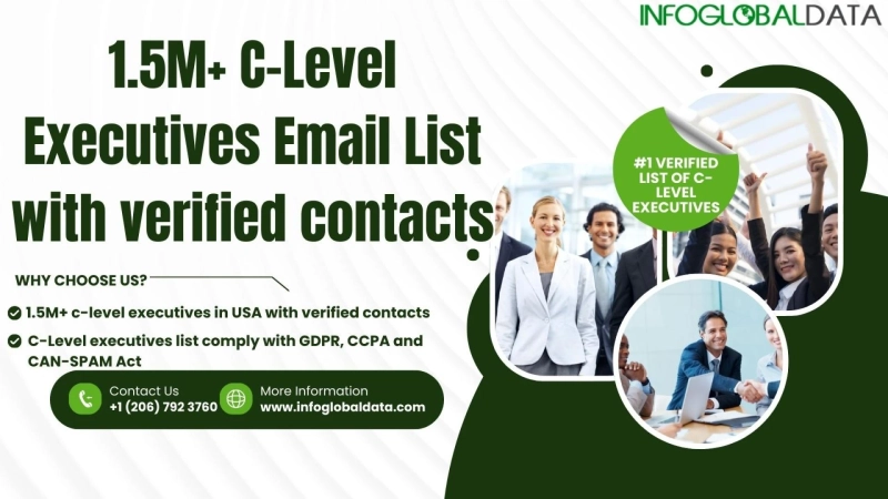 Maximize Your Marketing Efforts with a C-Level Executives Email List: Strategies for Industry Success
