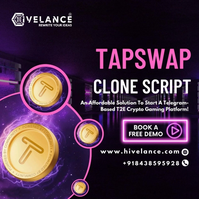 TapSwap Clone Script: The Cost Effective Way To Start A Telegram-Based T2E Crypto Gaming Platform