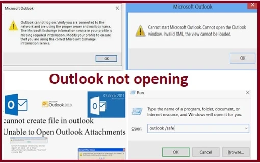 How do I fix Outlook not opening issue on Windows and Mac.