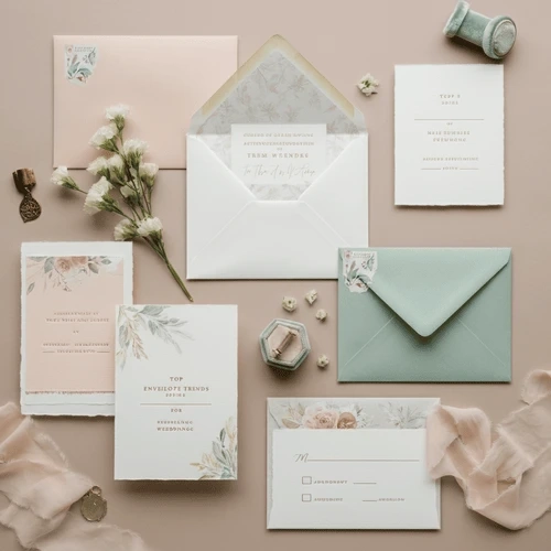 Top 5 Envelope Trends for Weddings in 2025