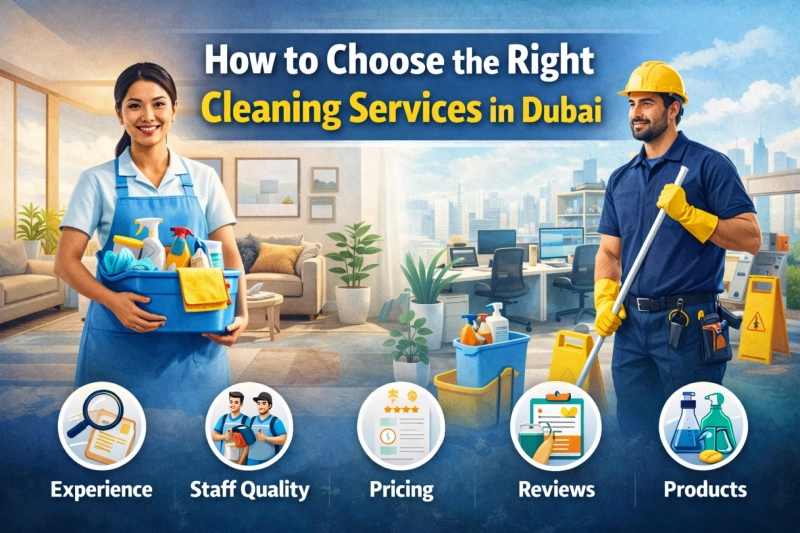 How to Choose the Right Cleaning Services in Dubai