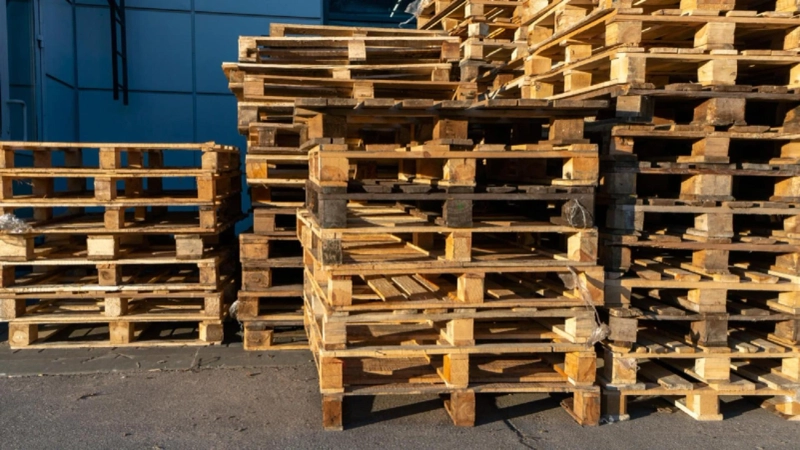 What is the Function of Used Pallets in Sustainable Packaging and Supply Chain Practices?