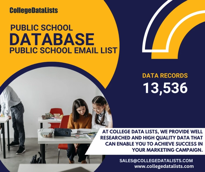 Reach Out to School Officials with a Public School Email List