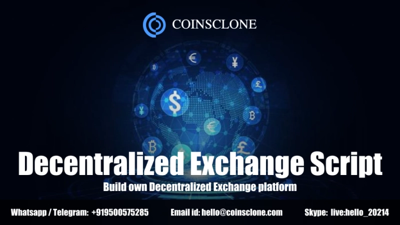 Decentralized Exchange Script - Build own Decentralized Exchange platform