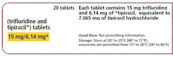 Tipiracil and Trifluridine, Lonsurf Cost in India, Check Availability